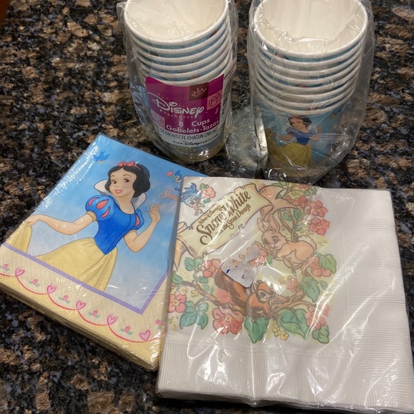 Disney Other - Vintage Disney Snow White Party Bundle